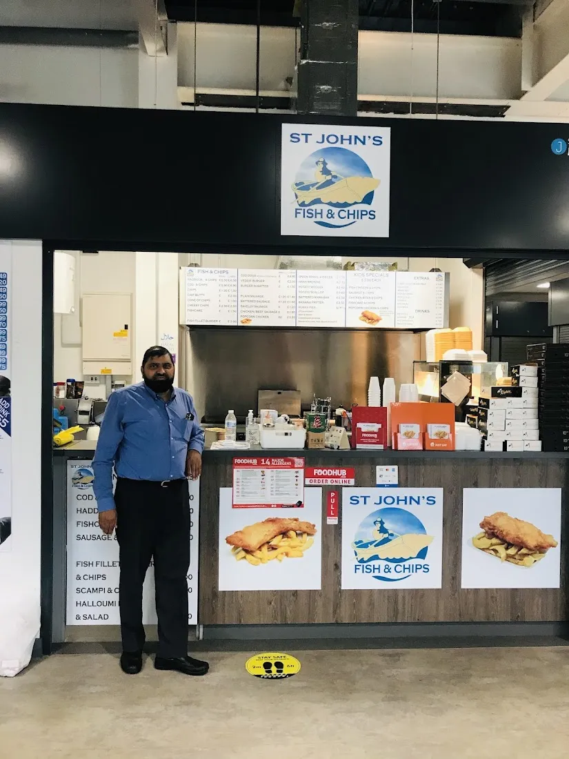 St Johns fish and chips